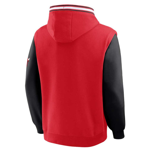 Chicago Bulls Fanatics Cotton Two Tone Hooded Sweatshirt