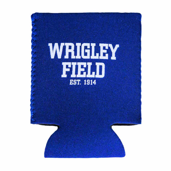 Wrigley Field Est. 1914 Royal Blue Can Cooler