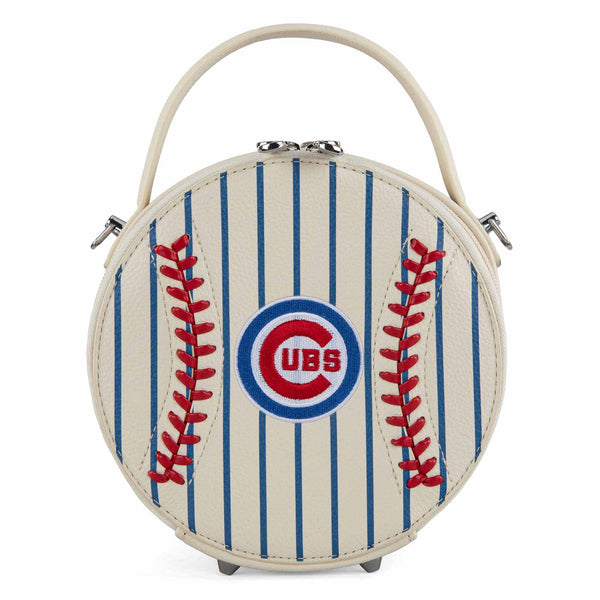Chicago Cubs Montana West Pinstripe Crossbody Shoulder Bag