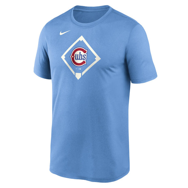 Chicago Cubs Nike Blues Alternate 2 Logo Dri-Fit Diamond T Shirt