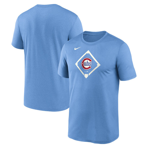 Chicago Cubs Nike Blues Alternate 2 Logo Dri-Fit Diamond T Shirt