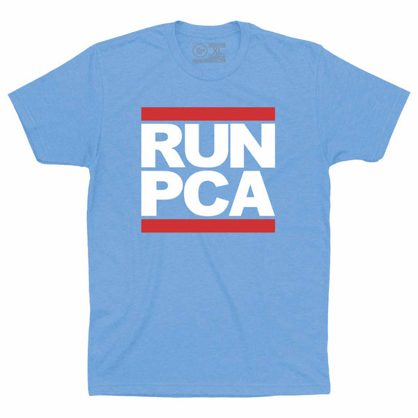 Pete Crow-Armstrong RUN PCA Baby Blue Obvious T Shirt