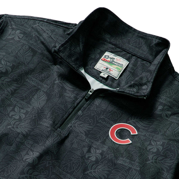 Chicago Cubs Reyn Spooner South Pacific Black Quarter Zip