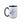 Load image into Gallery viewer, Chicago Cubs Rock Bear Logo 15oz. Two Color Ceramic Coffee Mug
