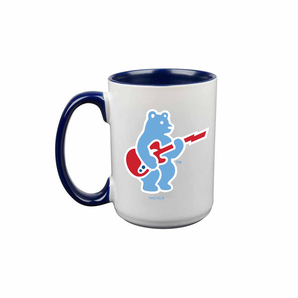 Chicago Cubs Rock Bear Logo 15oz. Two Color Ceramic Coffee Mug