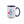Load image into Gallery viewer, Chicago Cubs Rock Bear Logo 15oz. Two Color Ceramic Coffee Mug
