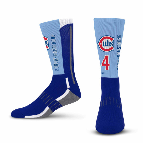 Chicago Cubs Pete Crow-Armstrong Youth Curve Blues Alternate 2 Jersey Sock
