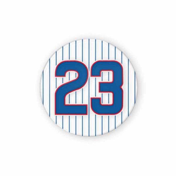 Ryne Sandberg #23 Pinstripe Lapel Pin