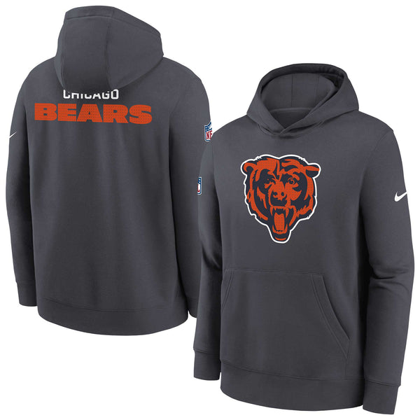 Chicago Bears Nike Youth 2025 Sideline On Field Hooded