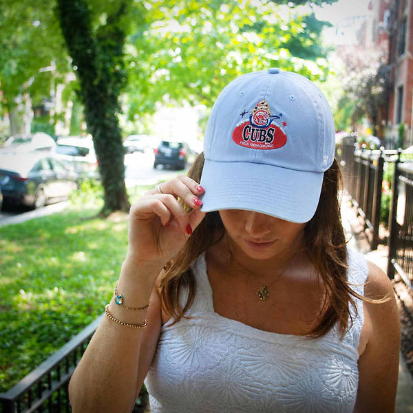 Chicago Cubs 47 Brand Ice Cap Ice Cream Clean Up Adjustable Cap