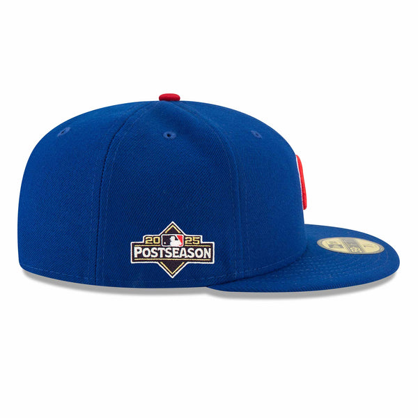 Chicago Cubs New Era 2025 Post Season On Field Authentic Collection Home 59FIFTY Fitted Cap