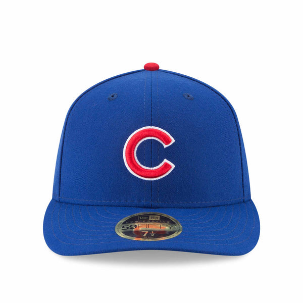 Chicago Cubs New Era 2025 Post Season On Field Authentic Collection Home 59FIFTY Low Profile Fitted Cap