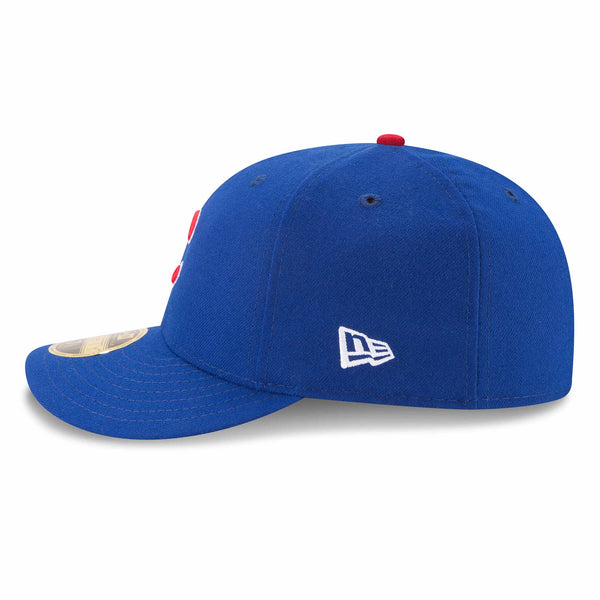 Chicago Cubs New Era 2025 Post Season On Field Authentic Collection Home 59FIFTY Low Profile Fitted Cap