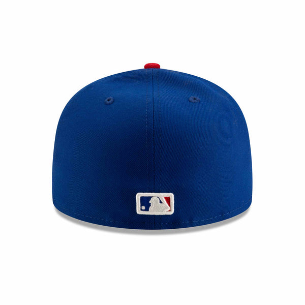 Chicago Cubs New Era 2025 Post Season On Field Authentic Collection Blues Alternate 59FIFTY Fitted Cap