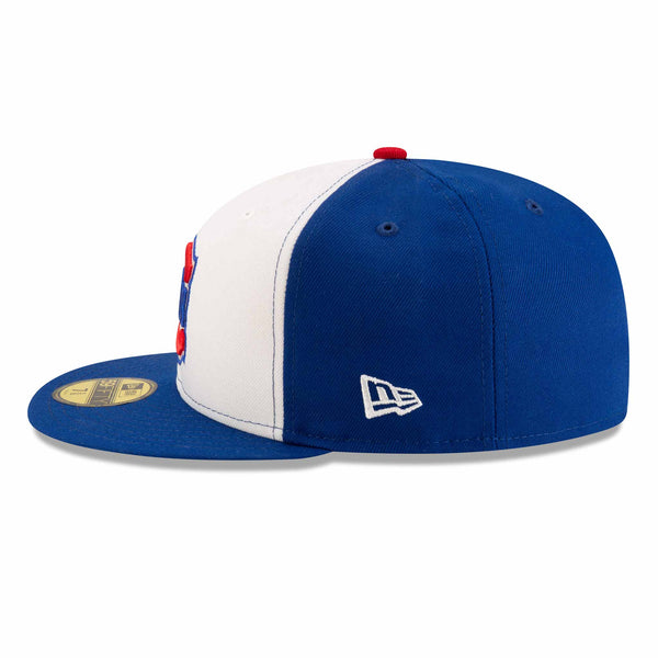 Chicago Cubs New Era 2025 Post Season On Field Authentic Collection Blues Alternate 59FIFTY Fitted Cap