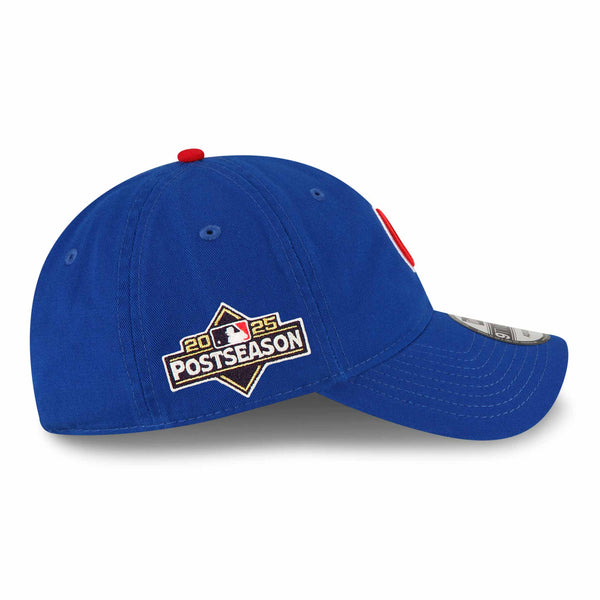 Chicago Cubs New Era 2025 Post Season Authentic Collection Home 9TWENTY Adjustable Cap