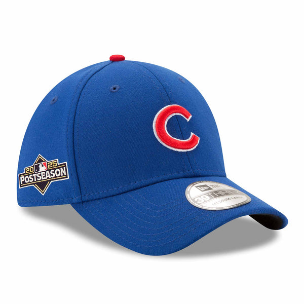 Chicago Cubs New Era 2025 Post Season Authentic Collection Home 39THIRTY Stretch Fitted Cap