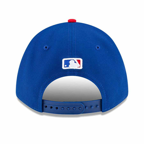 Chicago Cubs New Era Youth 2025 Post Season Authentic Collection Home 9FORTY M-Crown Adjustable Cap