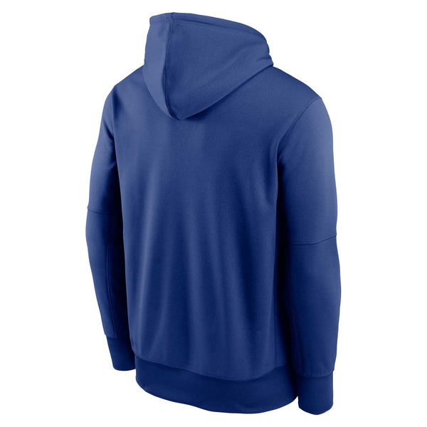 Chicago Cubs Nike 2025 Post Season Participants Built For Fall Royal Blue Hooded Sweatshirt