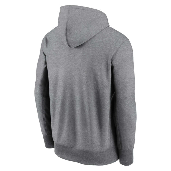 Chicago Cubs 2025 Nike Post Season Participants Built For Fall Grey Hooded Sweatshirt