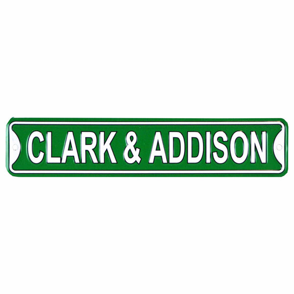 Clark & Addison 16" Mini Laser Cut Steel Street Sign
