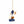 Load image into Gallery viewer, Chicago Cubs Clark The Cub Mascot Christmas Ornament
