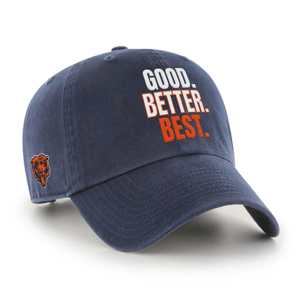 Chicago Bears 47 Brand Good-Better-Best Regional Side Hit Clean Up Adjustable Cap