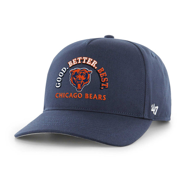 Chicago Bears 47 Brand Good-Better-Best Graphic Hitch Adjustable Cap ...