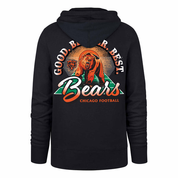 Chicago Bears 47 Brand Good-Better-Best Regional Backer Headline Hooded Sweatshirt