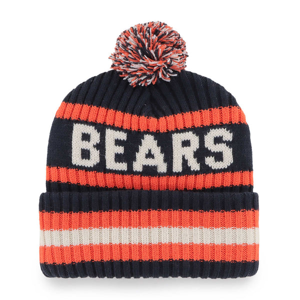 Chicago Bears 47 Brand Navy Bearing Cuff Knit Winter Hat