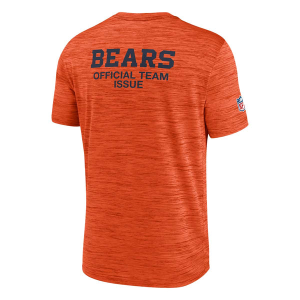 Chicago Bears Nike Rivalries Sideline Short Sleeve Velocity Tee Shirt