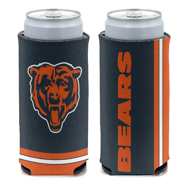 Chicago Bears Two Sided 12 OX Slim Can Cooler