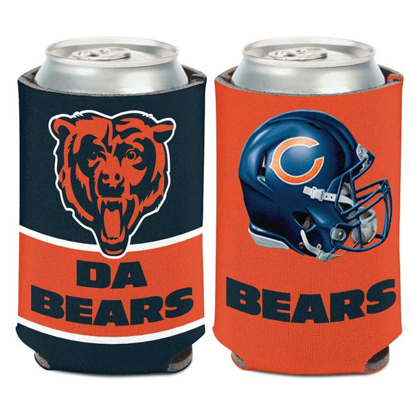 Chicago Bears Da Bears Two Sided Can Cooler