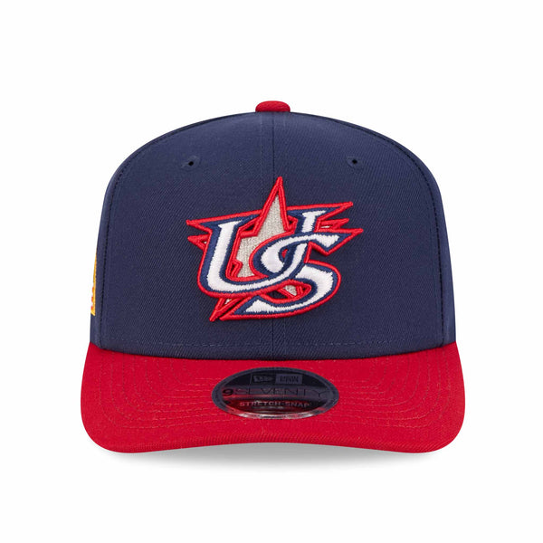 Team USA 2026 World Baseball Classic 9SEVENTY Stretch Snap Adjustable Cap