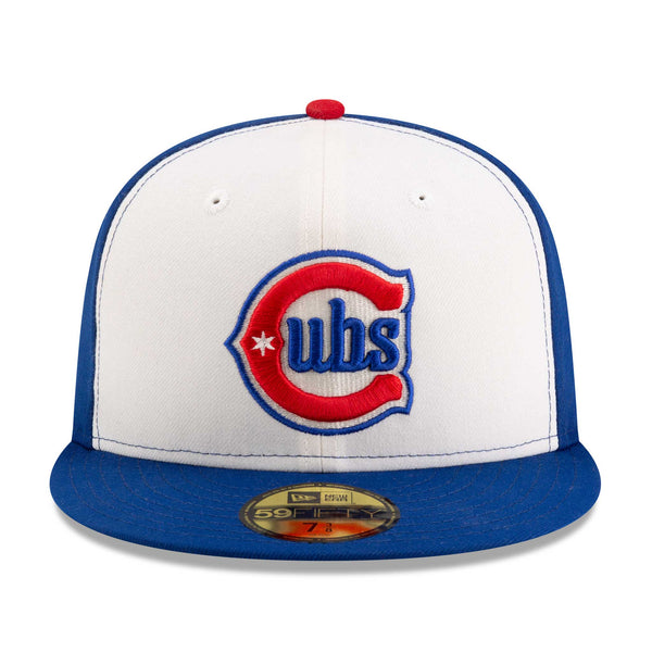 Chicago Cubs New Era Alternate Two 150 Year Patch Authentic 59FIFTY Fitted Game Cap
