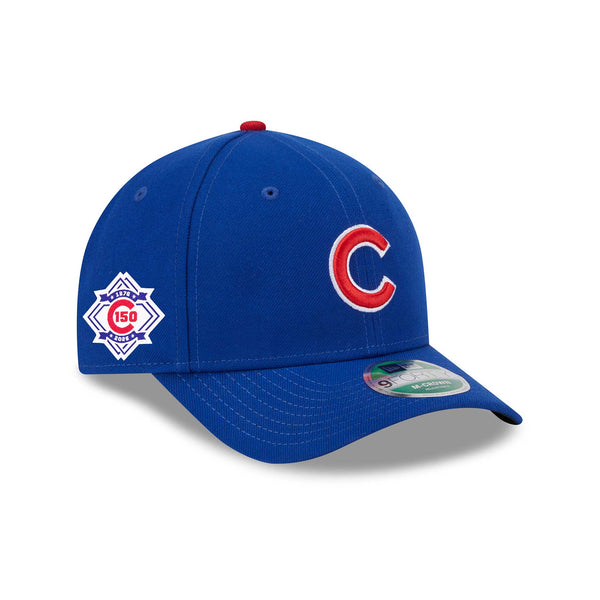 Chicago Cubs New Era Youth Home 150 Year Patch 9FORTY M Crown Adjustable Cap