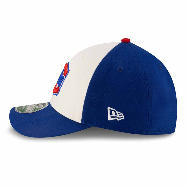 Chicago Cubs New Era Blues Alternate 39THIRTY M Crown Replica Stretch Fit Cap