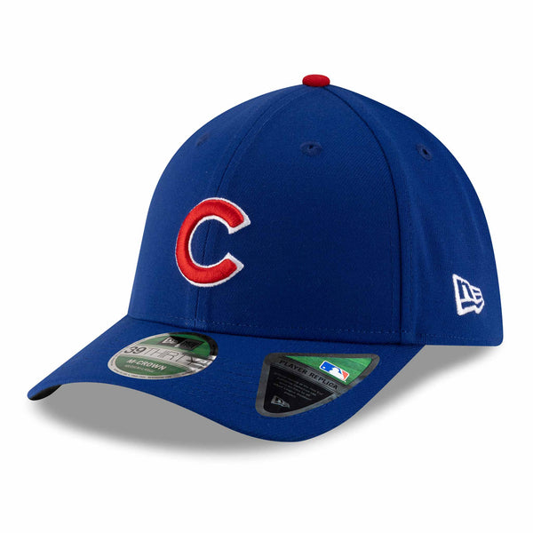 Chicago Cubs New Era Home 39THIRTY M Crown Replica Stretch Fit Cap