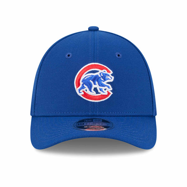 Chicago Cubs New Era Walking Bear Royal 39THIRTY M Crown Stretch Fit Cap