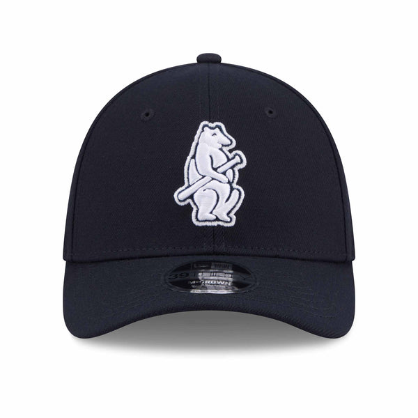 Chicago Cubs New Era 1914 Navy 39THIRTY M Crown Stretch Fit Cap
