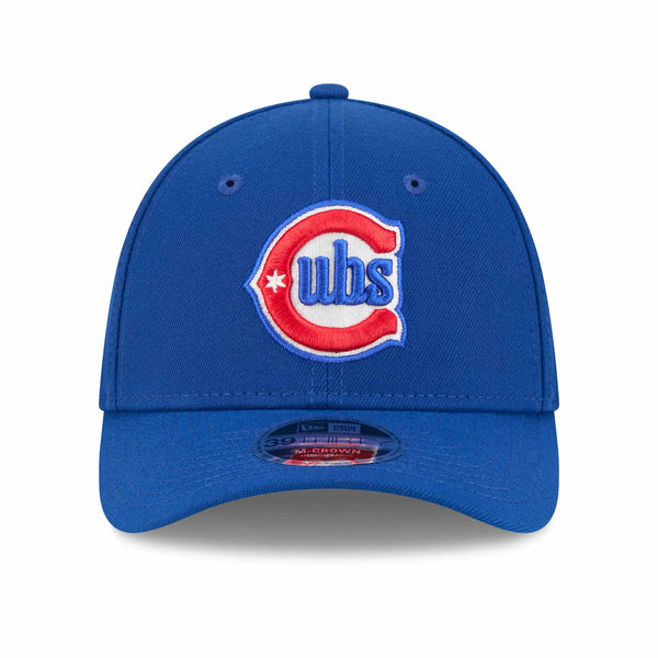 Chicago Cubs New Era Blues Alternate Royal 39THIRTY M Crown Stretch Fit Cap