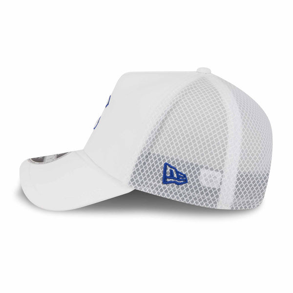 Chicago Cubs New Era 2026 White Batting Practice 9FORTY Apex Adjustable Cap