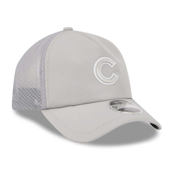 Chicago Cubs New Era 2026 Grey Batting Practice 9FORTY Apex Adjustable Cap