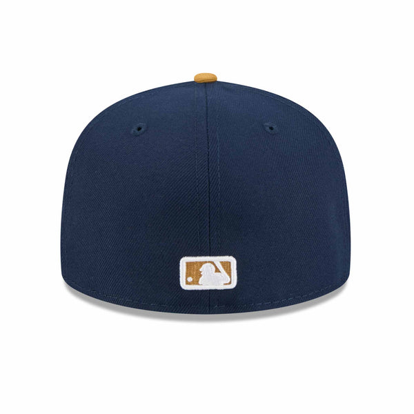 Chicago Cubs New Era Blues Alternate Color Pack Navy Tan 59FIFTY Fitted Cap