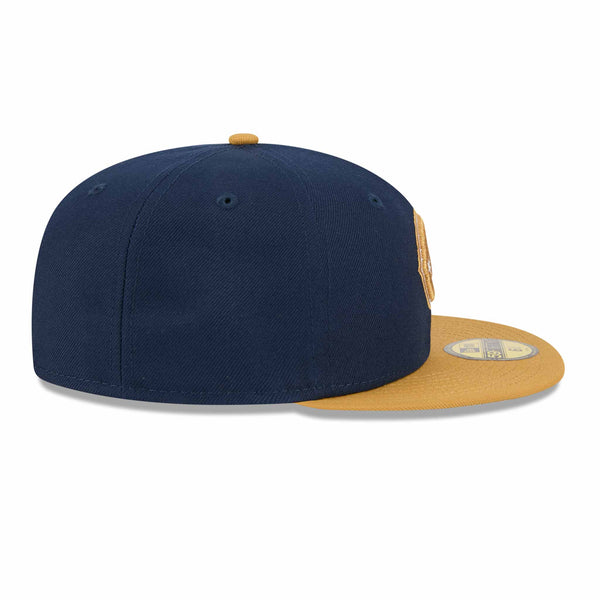 Chicago Cubs New Era Blues Alternate Color Pack Navy Tan 59FIFTY Fitted Cap