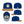 Load image into Gallery viewer, Chicago Cubs New Era Blues Alternate Color Pack Navy Tan 59FIFTY Fitted Cap
