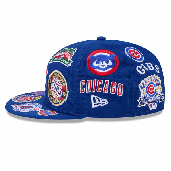 Chicago Cubs New Era All Over Logo 59FIFTY Fitted Cap