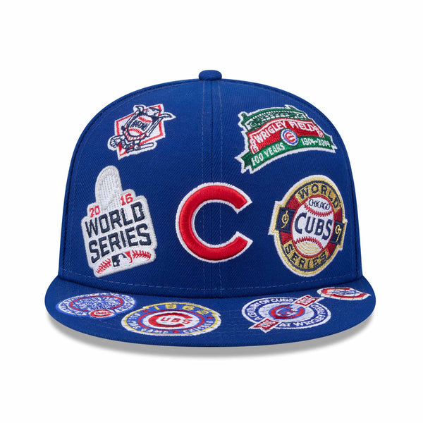 Chicago Cubs New Era All Over Logo 59FIFTY Fitted Cap