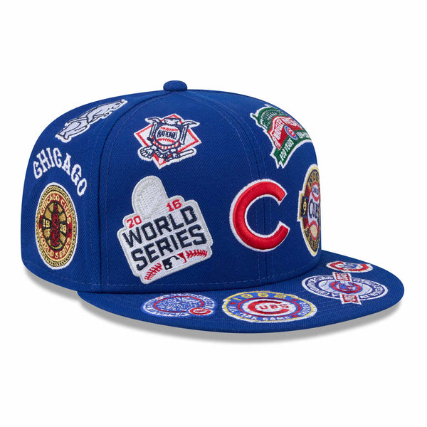 Chicago Cubs New Era All Over Logo 59FIFTY Fitted Cap