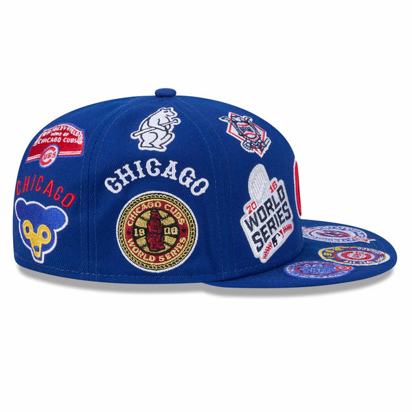 Chicago Cubs New Era All Over Logo 59FIFTY Fitted Cap